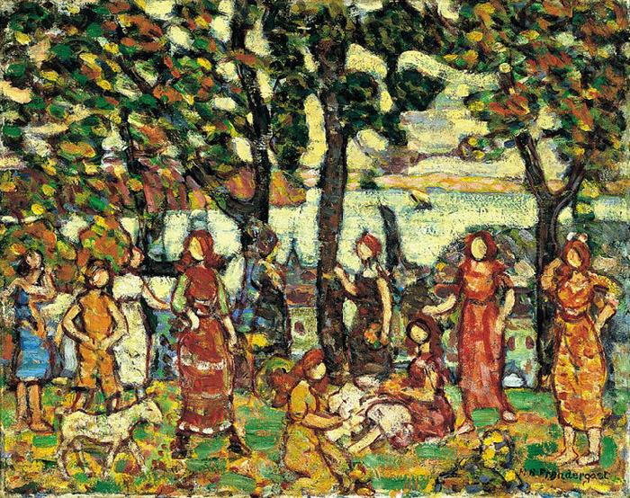 Autumn, Maurice Brazil Prendergast